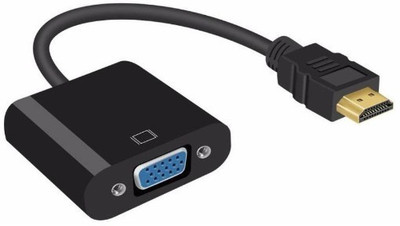 

Landmark TV-out Cable MPZ_567M HDMI to VGA Cable compatible for laptop/PC/TV/Tablet/Projector/Xbox(Multicolor, For Computer)