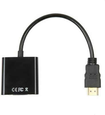 

Landmark TV-out Cable RKU_582R HDMI to VGA Cable compatible for laptop/PC/TV/Tablet/Projector/Xbox(Multicolor, For Computer)