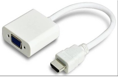

Landmark TV-out Cable FSF_498F HDMI to VGA Cable compatible for laptop/PC/TV/Tablet/Projector/Xbox(Multicolor, For Computer)