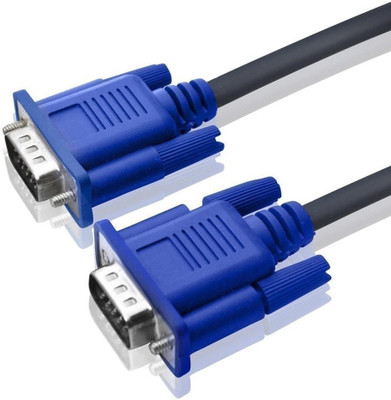 

World2view TV-out Cable VGA Male to Male Cable 1.5 meter(Black & Blue, For Computer)
