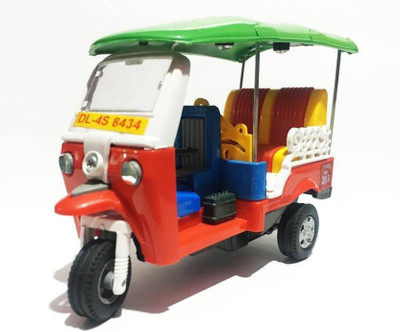 

Charming Treasures i Toys Remote Controlled Wireless Auto Rickshaw Toy(Red)