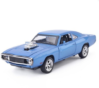 

Toy Jumble 1:32 Die Cast Metal Body Blue Miniauto Pull Back Luxury Car Toy with Light and Sound Effects(Multicolor)