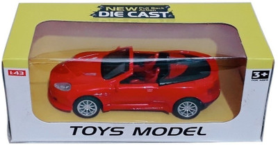 

K&P Collection Pull Back Action Model Car 6633R(Red)