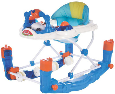 

Lovely Baby Products Musical Walker & Rocker With Parent Rod(Blue)