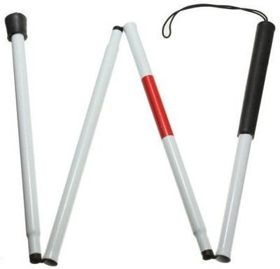 

iWALK Imported Blind walking stick - Light weight Walking Stick