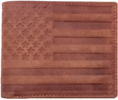 

HEENA FASHION Men Casual Brown Genuine Leather Wallet(6 Card Slots)