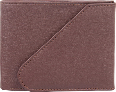 

WELHIDES Men Tan Artificial Leather Wallet(3 Card Slots)