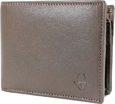 

HideChief Men Brown Genuine Leather Wallet(7 Card Slots)