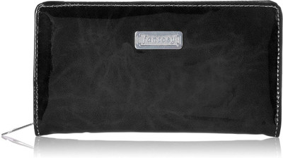 

Fantosy Women Black Artificial Leather Wallet(4 Card Slots)