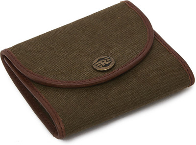 

Royal Enfield Men Khaki Fabric Wallet(4 Card Slots)