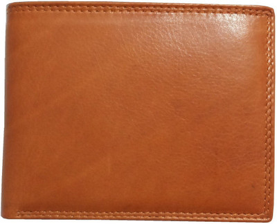 

HEENA FASHION Men Brown Genuine Leather Wallet(9 Card Slots), L.t. brown