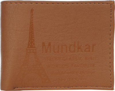 

Peacock Mundkar Boys Tan Artificial Leather Wallet(6 Card Slots)