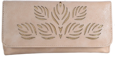 

Fantosy Women Beige Artificial Leather Wallet(8 Card Slots)