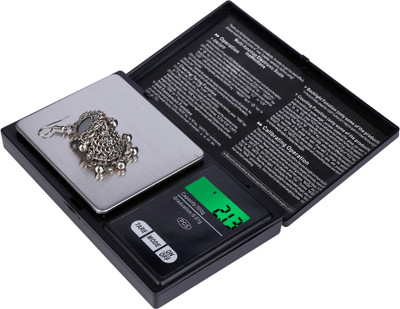 

Atom ML A104 Professional Digital LCD Display Easy to operate Multipurpose Digital Pocket Scale for Home,Office,Factory,Lab | Capacity: 300 gm Weighing Scale(Black)