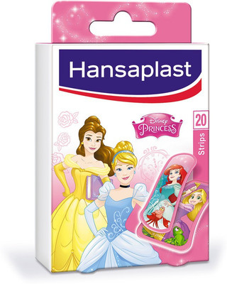 

Hansaplast Kids Band-Aid 20pk - Disney Princess Adhesive Band Aid(Set of 1)