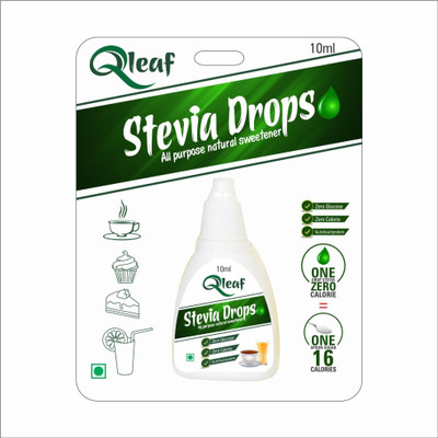 

Qleaf Stevia Liquid 10 ml Drops Sweetener(100 g)