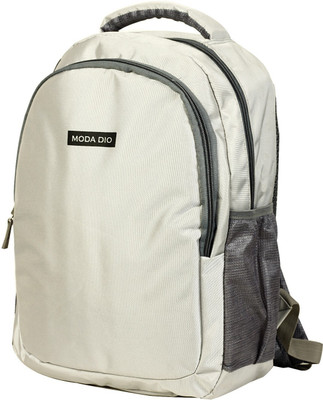 

Moda Dio BPK006 Large Laptop backpack Silver Polyester Trendy Unisex Bags with Adjustable Strap Backpack 30 L Laptop Backpack(Silver)