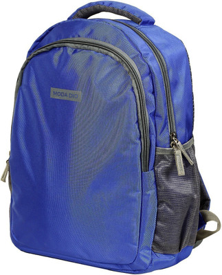 

Moda Dio BPK005 Large Laptop backpack Blue Polyester Trendy Unisex Bags with Adjustable Strap Backpack 30 L Laptop Backpack(Blue)