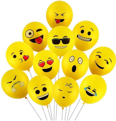 

Amul Printed emoji1 Balloon(Yellow, Pack of 25)
