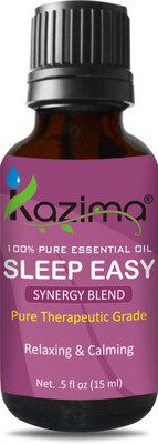 

KAZIMA SLEEP EASY BLEND ESSENTIAL Oil (15ml) Pure Therapeutic Grade For Relaxing & Calming(15 ml)