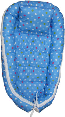 Krivi kids Polyester, Cotton Bedding Set(Blue & Multi color)