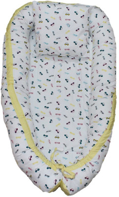 

Krivi kids Polyester, Cotton Bedding Set(Yellow & White)
