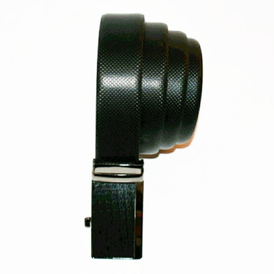 

blackhorn Men Black Genuine Leather Belt