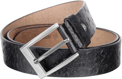 

Jungler Men Casual Black Genuine Leather Belt