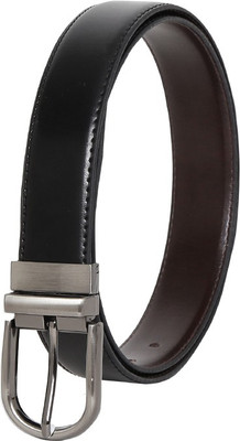 

Chisel Men Formal Black Artificial Leather Reversible Belt
