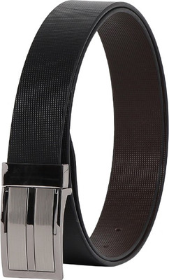 

Chisel Men Formal Black Genuine Leather Reversible Belt