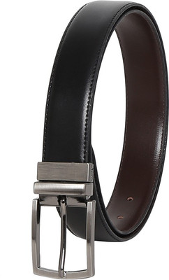 

Chisel Men Formal Black Artificial Leather Reversible Belt