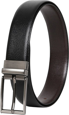 

Chisel Men Formal Black Artificial Leather Reversible Belt
