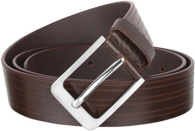 

Jungler Men Casual Brown Genuine Leather Belt