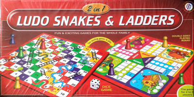 

giftoscope 2in1 - ludo snakes & ladders - cjenterisee Board Game