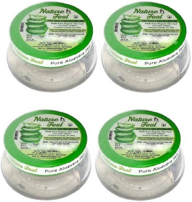 

nature feel 100% Natural Aloe Vera Skin Gel 150g x 3 (450 g)(450 g)