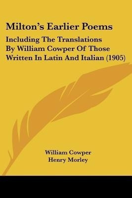 Milton's Earlier Poems(English, Paperback, unknown)