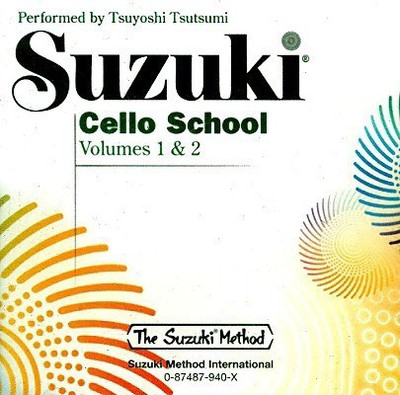 Suzuki Cello School 1 + 2 only CD(English, CD-Audio, unknown)