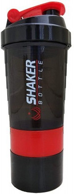

SHAKER SB02 500 Shaker(Pack of 1, Red, Black), Black;red