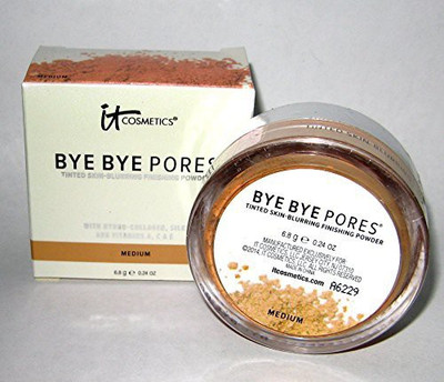 

It Cosmetics Bye Bye Pores Tinted Skin-Blurring Finishing Powder - Medium - .24 Oz(Brown)