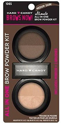

Hard Candy Brow Now Ultimate All-In-One Brow Powder Kit, 1065 Medium Dark(Brown)