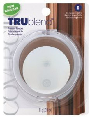 

Cover Girl Trublend Pressed Powder, Translucent Sable 6, 0.39 Oz, 3 Ea By(Brown)