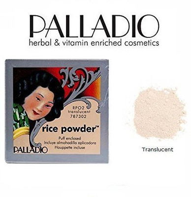 

Palladio 2 Pack Beauty Rice Powder Rpo2 Translucent(Brown)