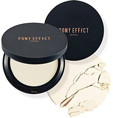 Pony Effect Mattifying Blur Pressed Powder Pact(Brown)