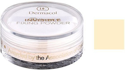 

Dermacol Invisible Transparent Fixing Powder Matte Finish Light Or Natural Finish(Brown)