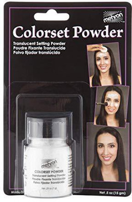 

Mehron Makeup Colorset Powder For Special Effect, Halloween, Movies (.25 Oz)(White)