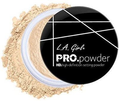 

L.A. Girl L.A. Girl Pro High Definition Setting Powder, Banana Yellow, 0.17 Ounce (Pack Of 3)(Brown)