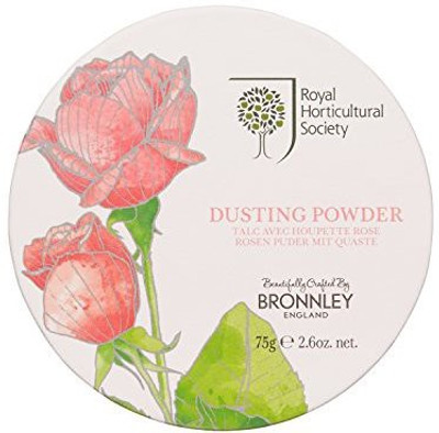 

Bronnley The Royal Horticultural Society Dusting Powder, Rose 75 G(Brown)