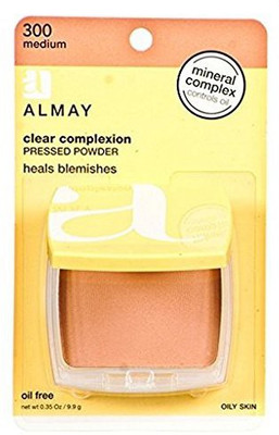 

Almay Clear Complexion Pressed Powder, Medium 0.35 Oz(Brown)