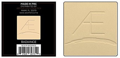 

Aesthetica Cosmetics Powder Refill For Square Powder Contour And Highlighting Palette (Radiance)(Brown)