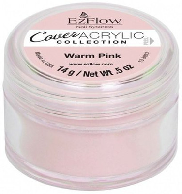 

Ezflow Cover Acrylic Powder - Warm Pink - 14G / 0.5Oz(Brown)
